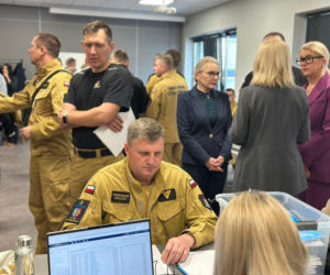 Strażacy ze świętokrzyskiego badają się w pracy