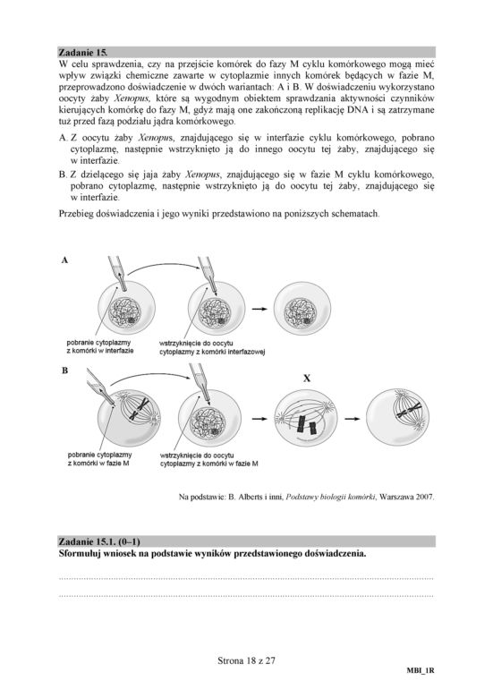 Matura 2018 z biologii. Poziom rozszerzony - arkusze CKE