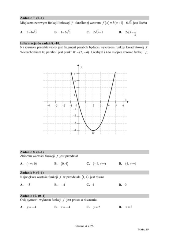 ARKUSZE CKE - Matura matematyka - poziom podstawowy 2019 - co było na maturze z matematyki?