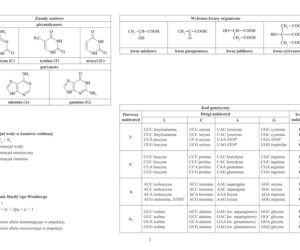 Wybrane wzory i stałe fizykochemiczne na egzamin maturalny z biologii, chemii i fizyki