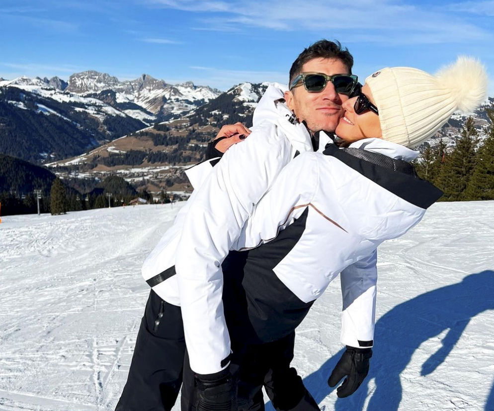 Lewandowscy na nartach