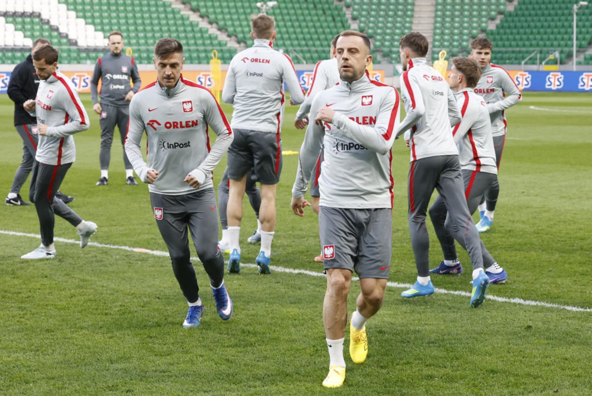 Trening reprezentacji Polski w Warszawie