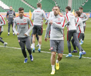 Trening reprezentacji Polski w Warszawie
