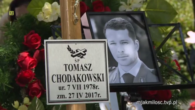 Śmierć Tomka Chodakowskiego w "M jak miłość"