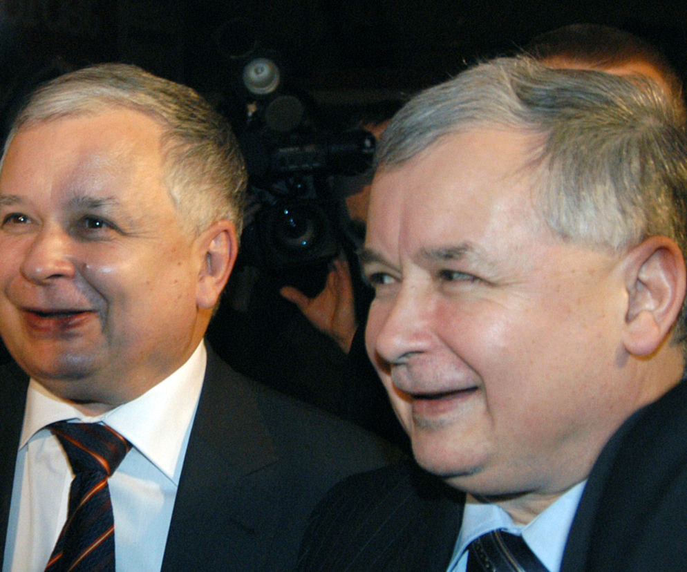 Lech i  Jarosław Kaczyński