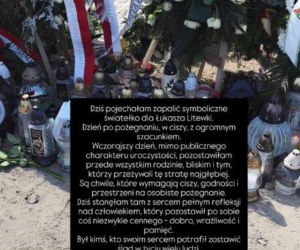 Sylwia Peretti pokazała grób Łukasza Litewki… Łzy same napływają do oczu