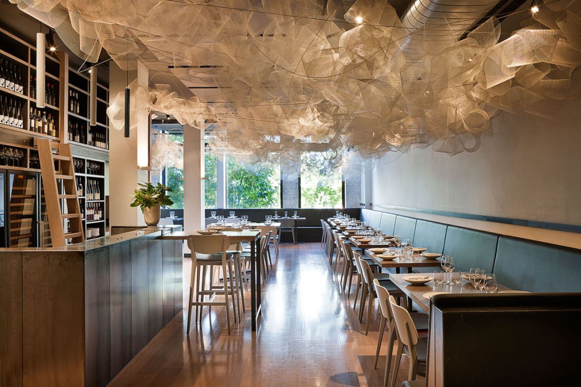 Wnętrze restauracji w Australii