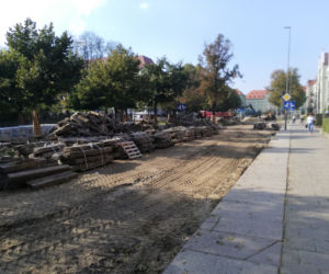 Przebudowa alei Jana Pawła II w Szczecinie - wrzesień 2020