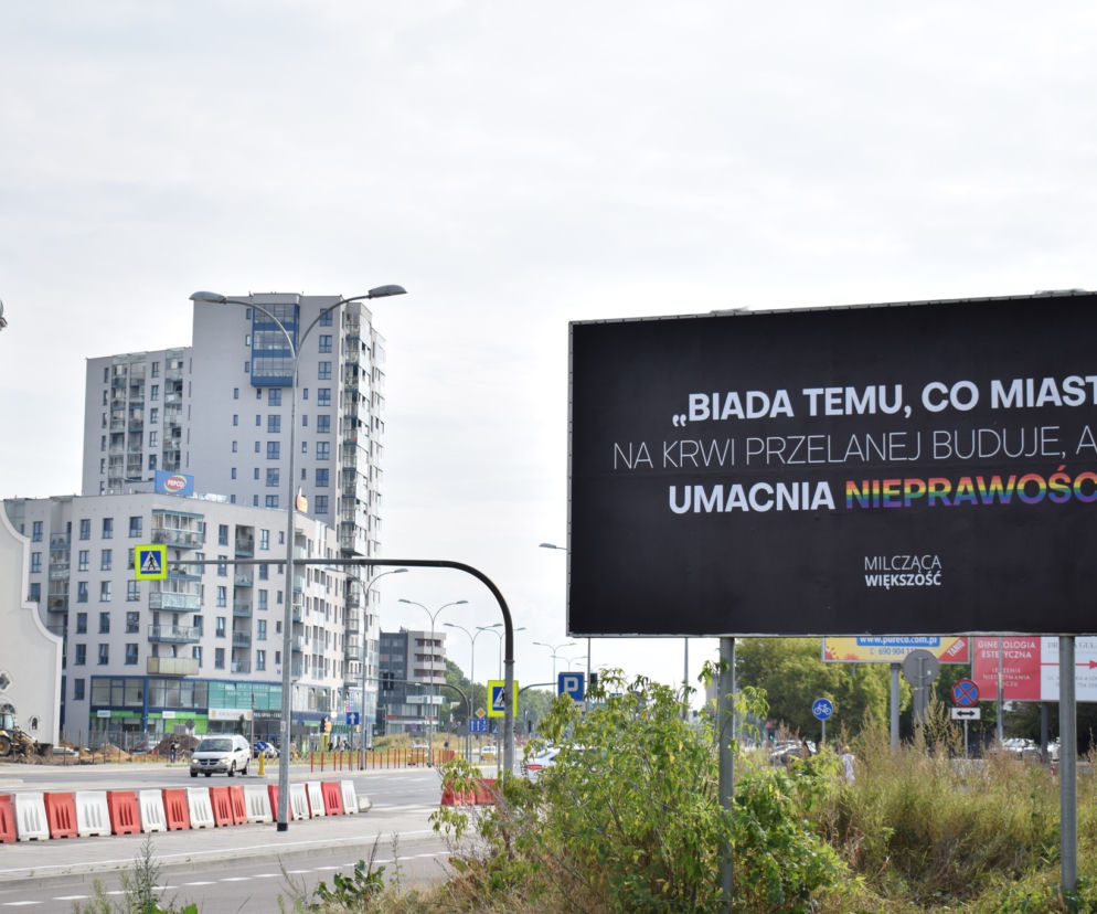 Banery anty-LGBT na ulicach Białegostoku. Dewiacje nie przejdą