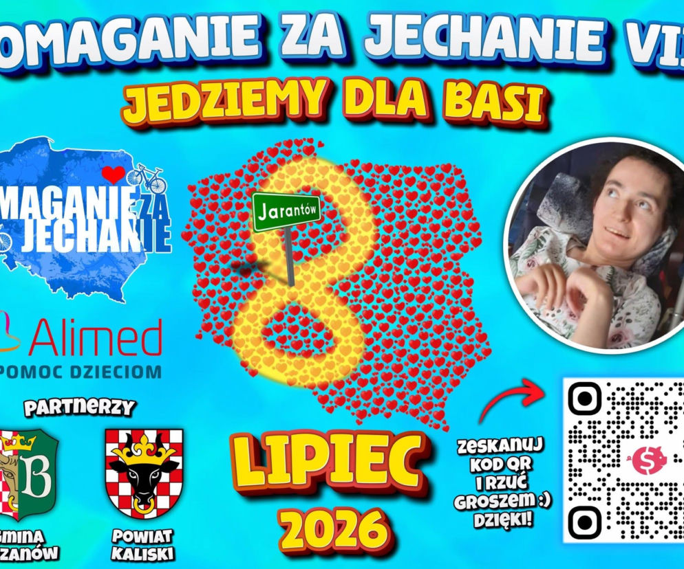Kalisz. Pomaganie za jechanie dla Basi
