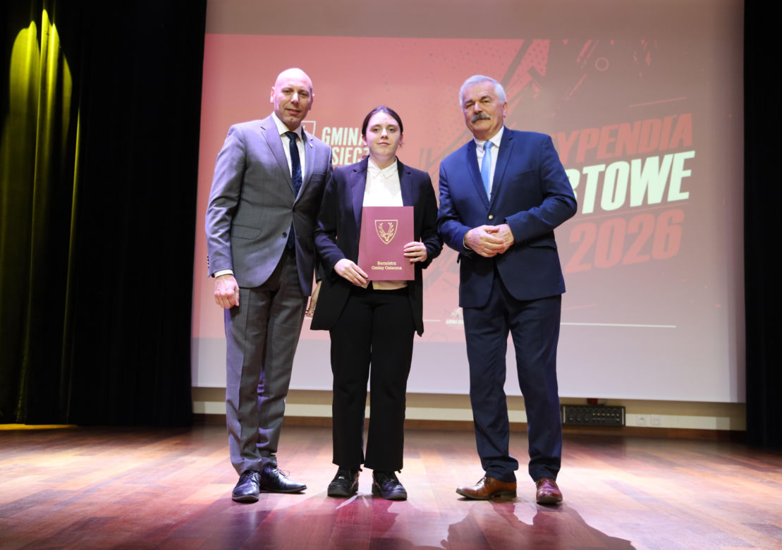 Stypendia sportowe w Osiecznej