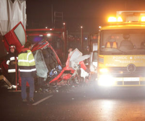 Śląskie: Karambol ok. 80 aut na drodze do Cieszyna. Zginęła jedna osoba. Trasa S1 zablokowana
