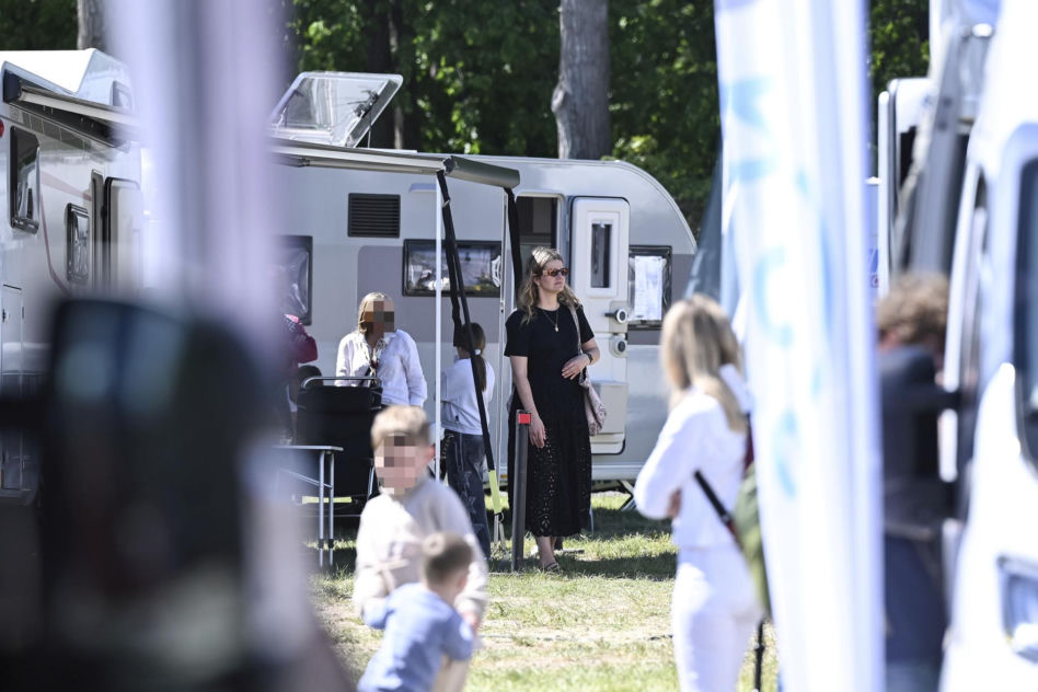 Zofia Zborowska i Andrzej Wrona wybrali się na rodzinny piknik