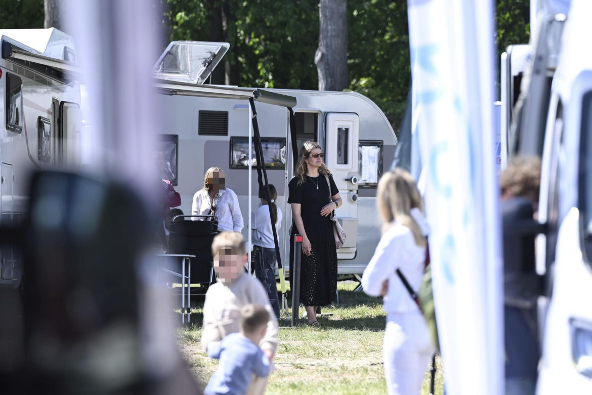 Zofia Zborowska i Andrzej Wrona wybrali się na rodzinny piknik