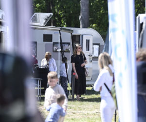 Zofia Zborowska i Andrzej Wrona wybrali się na rodzinny piknik