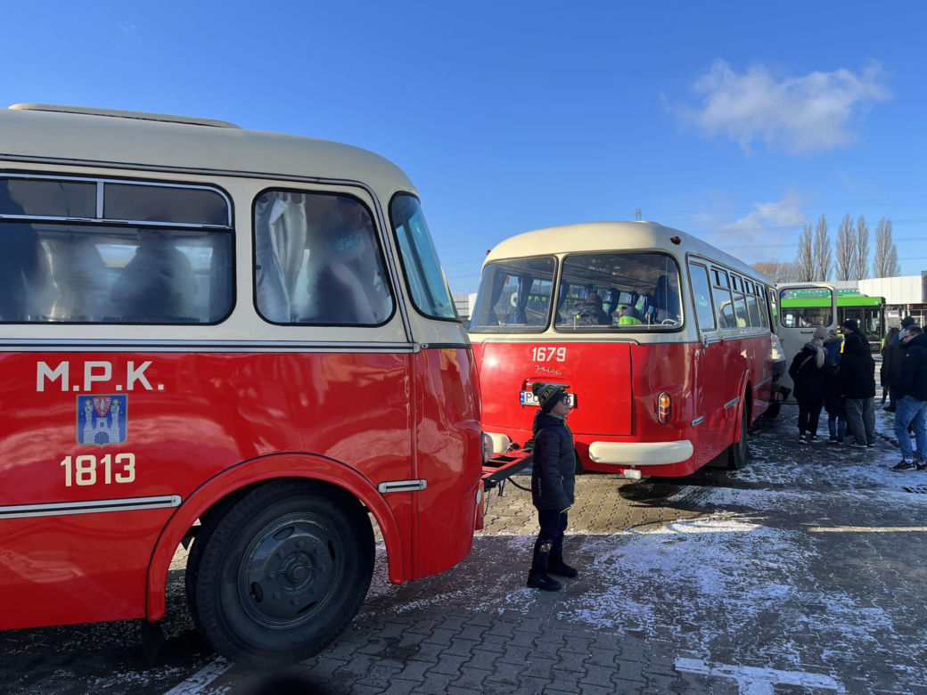 Katarzynki 2023. Prezentacja autobusów w Poznaniu. Zabytkowe autobusy w Poznaniu