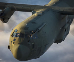 Brytyjski C-130J Super Hecules