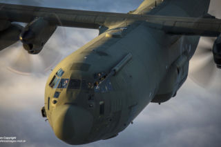 Brytyjski C-130J Super Hecules