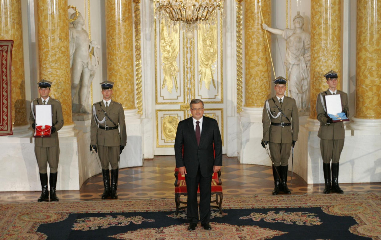 Zaprzysiężenie prezydenta Bronisława Komorowskiego