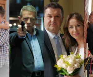 Pierwsza miłość, Zuzia, Michał (Wojciech Błach), Matejka (Michał Kula), Cezary (Robert Wabich), Beata (Katarzyna Ankudowicz), Melka (Ewa Jakubowicz), Darek (Bartosz Porczyk)
