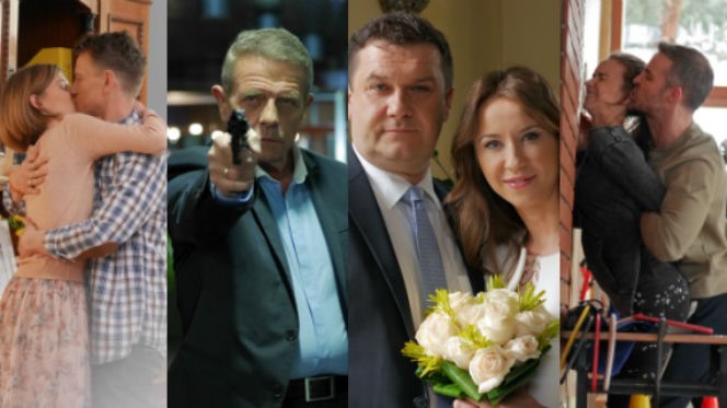 Pierwsza miłość, Zuzia, Michał (Wojciech Błach), Matejka (Michał Kula), Cezary (Robert Wabich), Beata (Katarzyna Ankudowicz), Melka (Ewa Jakubowicz), Darek (Bartosz Porczyk)