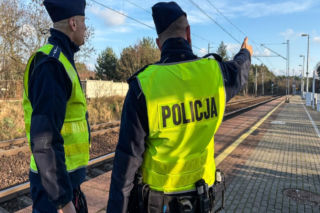 Atrapa ładunków wybuchowych na torach w powiecie słubickim