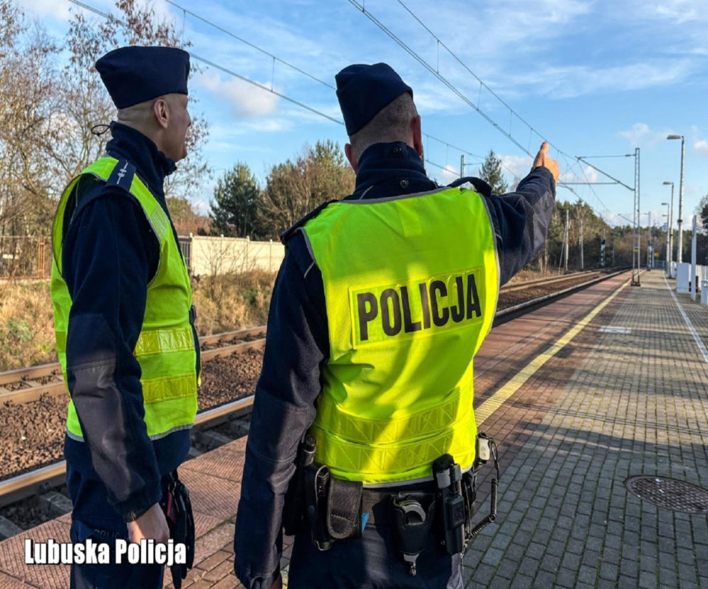 Kontrterroryści na torach. Atrapa ładunków wybuchowych w Powiecie Słubickim