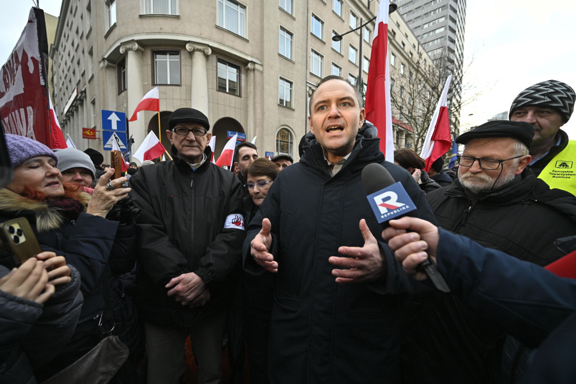 Protest rolników w Warszawie (3.01.2025)