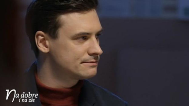 Na dobre i na złe odc. 568. Krzysztof Radwan (Mateusz Damięcki)