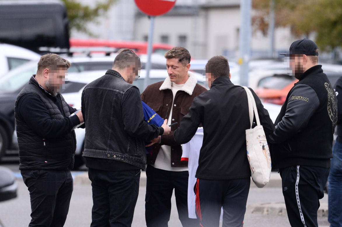 Robert Lewandowski przyjechał na zgrupowanie reprezentacji Polski