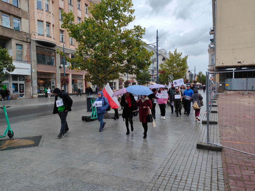 Łodzianie mają dość. Odbył się protest przeciw podwyżkom cen