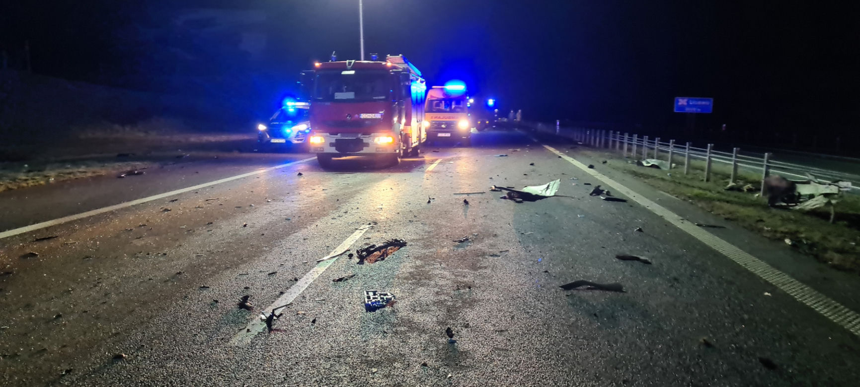 Dopiero co wzięli ślub. Zginęli na autostradzie pod kołami ciężarówki