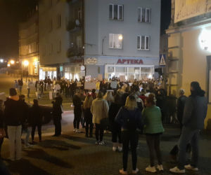 Protest kobiet w Przemyślu 