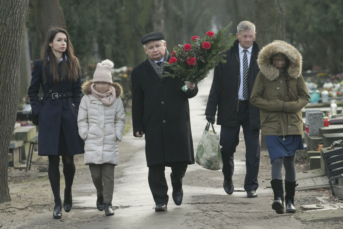 Marta Kaczyńska ze stryjem Jarosławem Kaczyńskim