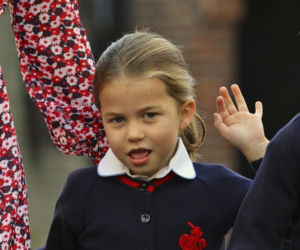 Księżńiczka Charlotte - pierwszy dzień w szkole