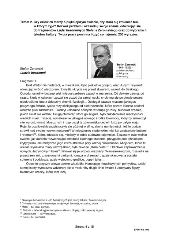 Matura poprawkowa 2022: Polski. Arkusz CKE, pytania, zadania, odpowiedzi [23.08]