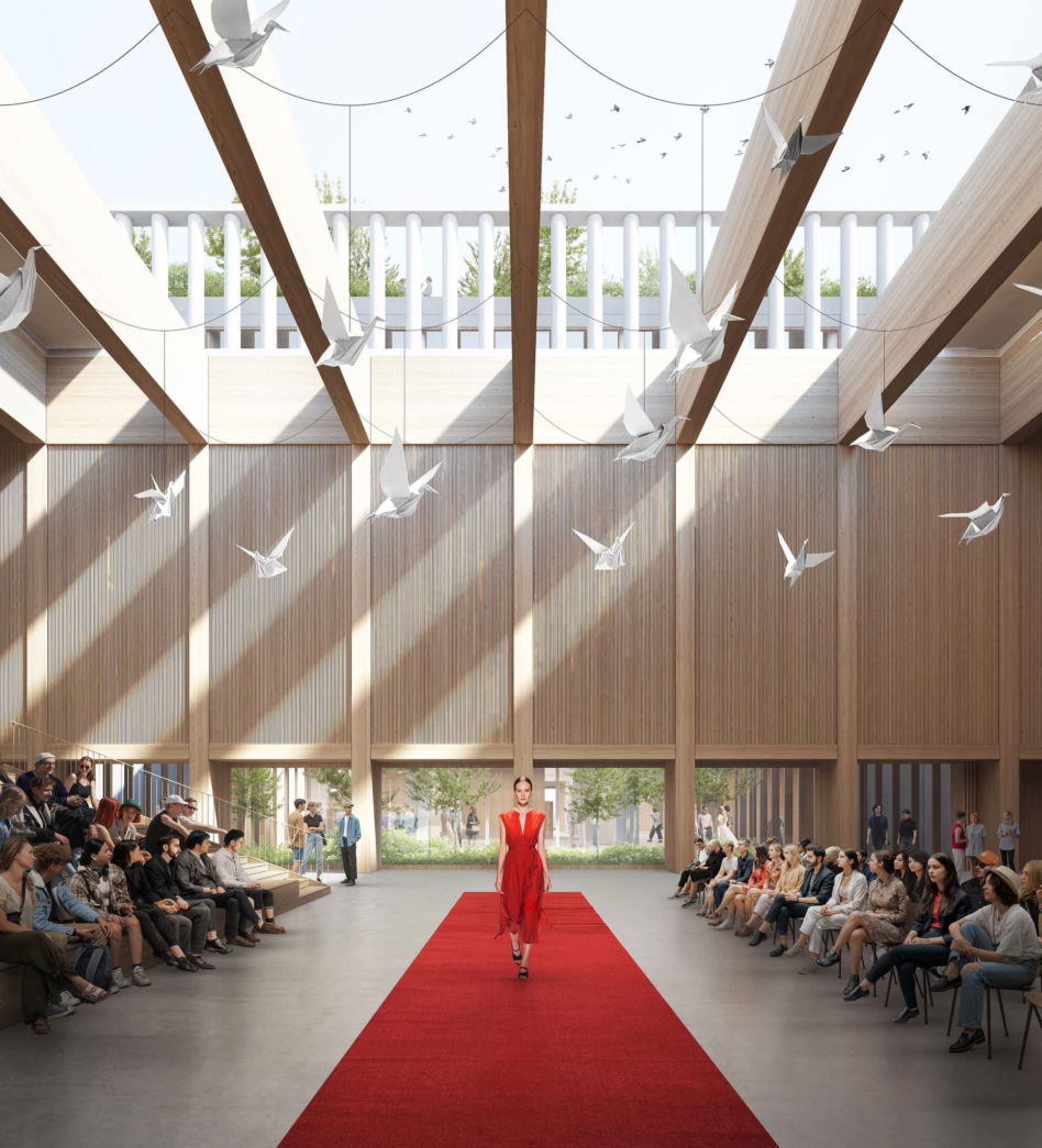 Propozycja JEMS Architekci na Bibliotekę Nową w Rzeszowie