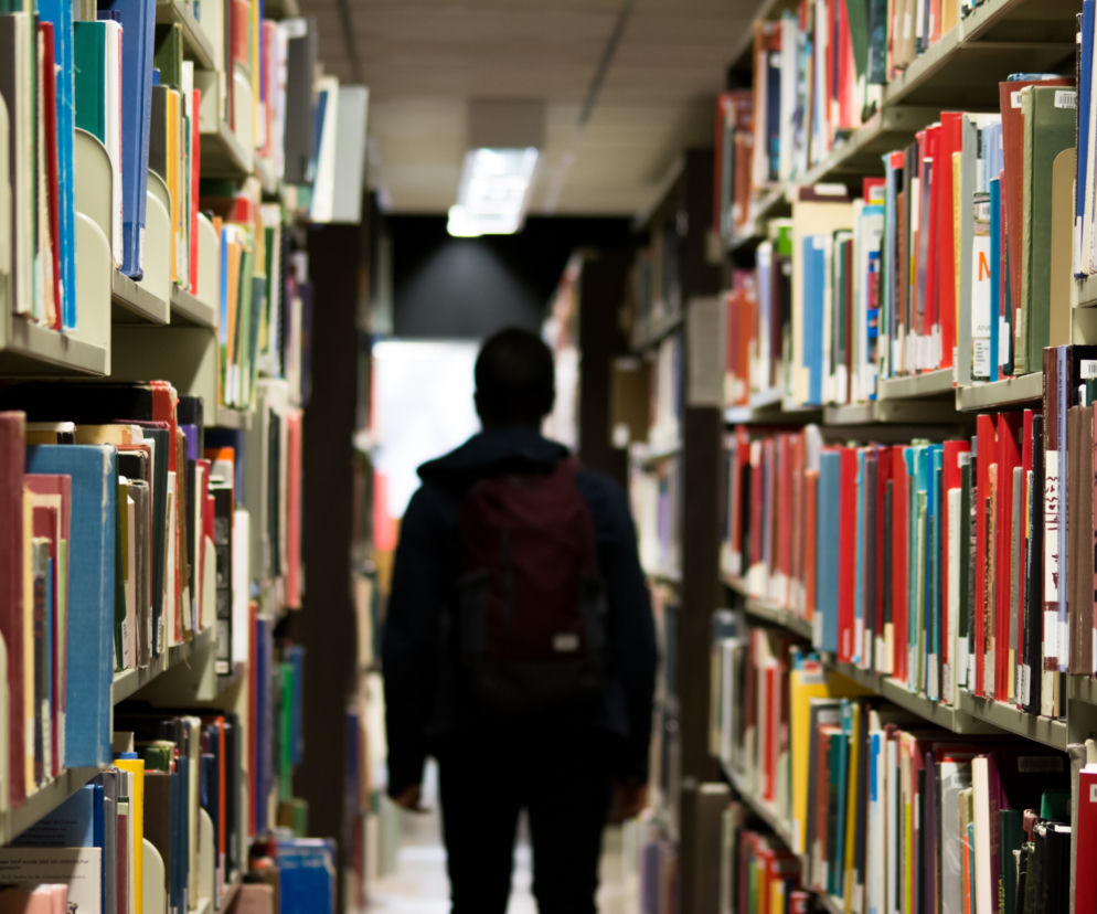 Książki - biblioteka (unsplash)