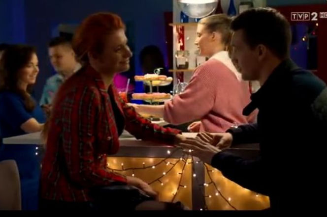 M jak miłość odc. 1370. Jakub Karski (Krzysztof Kwiatkowski), Gosia (Aleksandra Gintrowska)