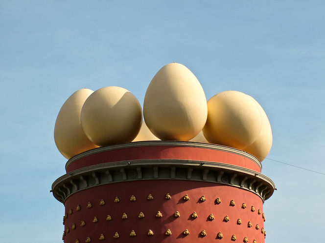 Muzeum Salvadora Dali w Figueres w Hiszpanii