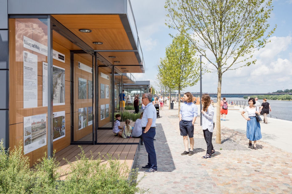 Nadwiślańskie bulwary - wystawa "Architektury-murator"