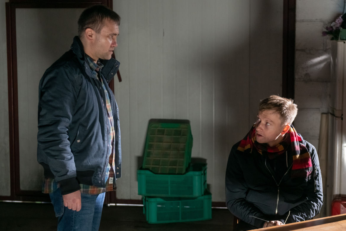 Na Współnej, odc. 3024: Igor (Jakub Wesołowski), Tadek ((Robert Martyniak)