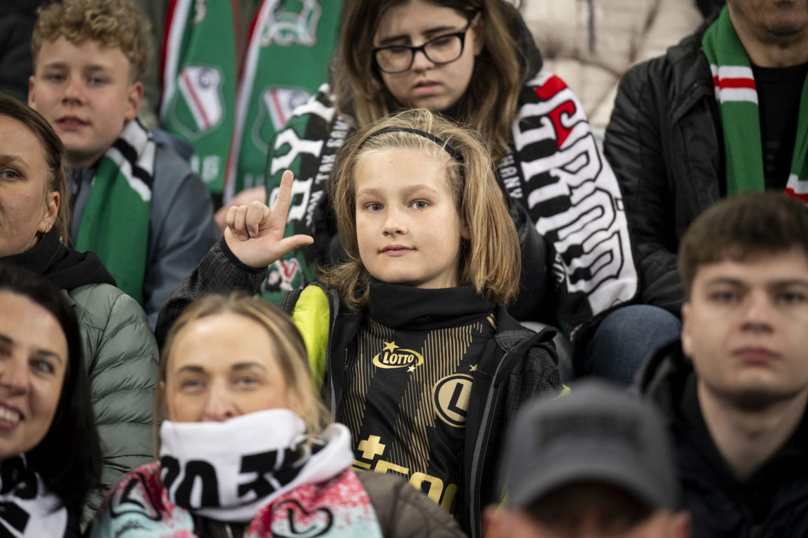 Legia Warszawa - Górnik Zabrze: Zdjęcia kibiców i zawodników z meczu 28. kolejki PKO BP Ekstraklasy