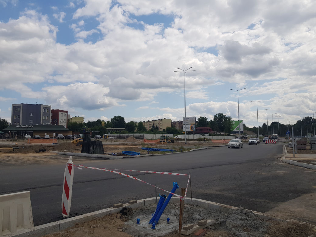 Białystok. Budowa przy dworcu PKP. Zobacz galerię z postępów prac [ZDJĘCIA]