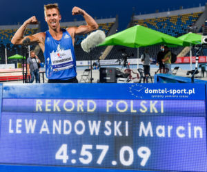 Marcin Lewandowski biegnie do Tokio