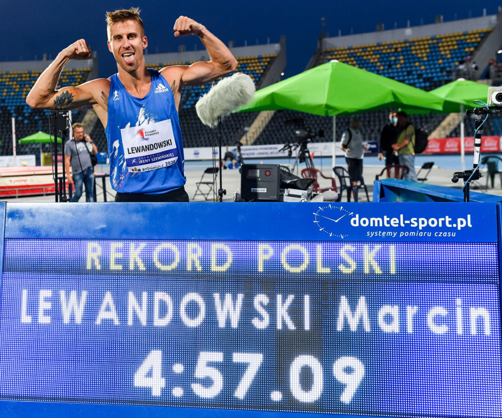 Marcin Lewandowski biegnie do Tokio