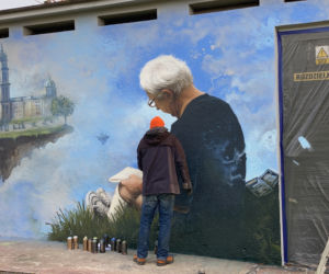 Nowy mural przy ulicy Kraszewskiego
