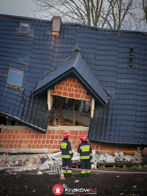 WYBUCH GAZU w Żydowie. RUNĄŁ strop domu 