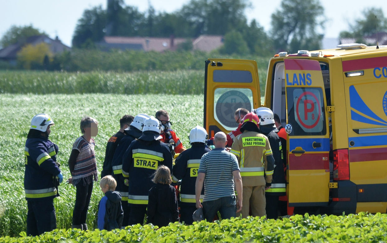 Przysypała ich hałda piachu. 6-latek ratował 10-letniego brata
