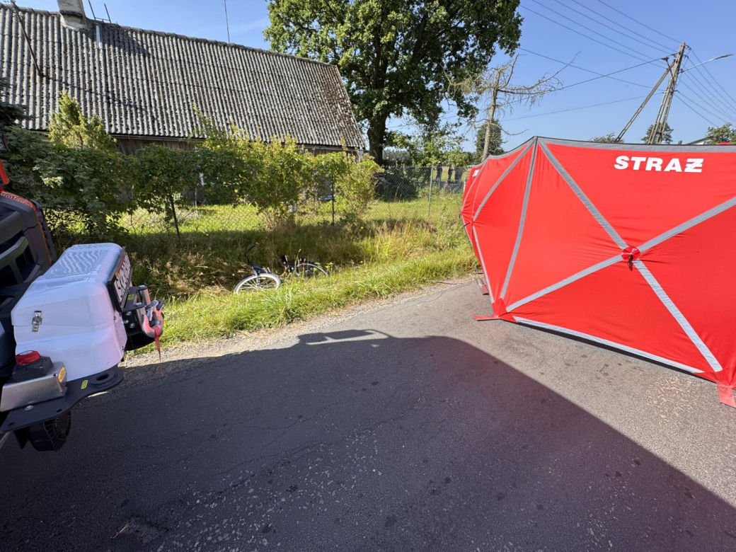 Kierowca uderzył w 13-letniego rowerzystę. "Chłopiec jest w stanie krytycznym"